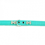 Hunter Artificial leather collar Croque Bone 40 | 4016739983893