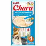 Churu Cat h&otilde;rgutised tuunikala ja kammkarpidega kassidele 56 g |   | 8859387700704