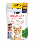 GimCat Crunchy Snacks Salmon & Spinach 50 g | 4002064422343
