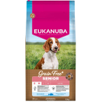 Eukanuba Dog Grain Free Small & Medium Senior Ocean Fish 12 kg | 8710255206769