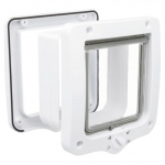 Trixie Cat 4-Way Flap Door With Tunnel White 20 x 22 cm | 4047974442319