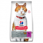 Hills Science Plan Cat Sterilised Young Adult with duck 10kg | 052742035994