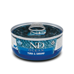 Farmina N&D Cat Ocean Adult Tuna & Shrimp 70 g | 8606014102888