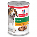 Hills Science Plan Dog Puppy <1 with chicken 370g | 052742050874