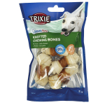 Trixie Knotted Chewing Bones with Chicken 5  cm, 70 g | 4011905313214