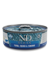 Farmina N&D Cat Ocean Adult Tuna, Squid & Shrimp 70 g | 8606014102024