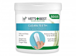 Vets Best salvetes (uz pirksta) zobu kop&scaron;anai N50 suņiem/kaķiem | 031658803606