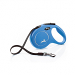 Flexi New Classic M (tape) 5 m, blue - dog leash | 4000498032213