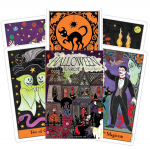 Halloween Deck raamatukomplekt Tarot kaartide ja raamatu komplekt