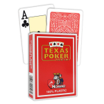 Texas Poker Hold Em Jumbo indekskaardid (punane)