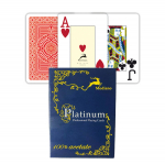 Ramino Acetate Quality Playing Cards (punane)