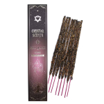Roosil&otilde;hnalised viirukid roosakvartsi kristallidega Crystal Scents