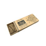 Banjara Smudge P&uuml;ramiidikujulised koonused suitsutamiseks - valge salvei