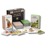 Les Mini-jeux komplekt - Tarot A.E. Waite & Petit Lenormand (prantsuse) Cartamundi Cartomancie Dusserre