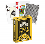 Texas Holdem pokkerikaardid (mustad)