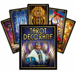 Tarot Decoratif teki ja raamatu komplekt