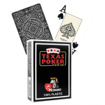 Texas Poker Hold Em m&auml;ngukaardid (mustad)