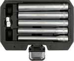 YATO pikkade padrunite komplekt 1/4" 8-14 mm, 6-osaline