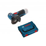 Bosch akunurklihvija GWS 12V-76 kohvris, ilma aku ja laadijata