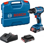 Bosch akutrell GSR 18V-45 2 x 2,0 Ah plastkohvris