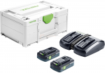 Festool energia-komplekt SYS 18V 2x4,0/TCL 6 DUO