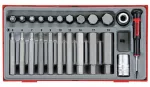 Teng Tools kuuskantotsakute komplekt TTHEX23 23-osaline, 68850106