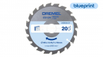 DREMEL saeketas puidule BLUEPRINT 85 x 15 x 1,1 / 0,7 mm, Z20