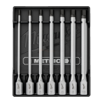 Milwaukee padrunotsakute komplekt HEX 4-10 mm 3/8" 7-osaline, 4932500435