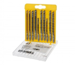 DeWalt tikksaeterade komplekt 10-osaline