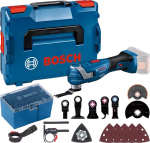 Multit&ouml;&ouml;riist Bosch GOP 18V-34 + L-Boxx + tarvikud - ilma aku ja laadijata