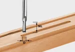 Festool soonefrees HW, 8 mm sabaga - D=7 mm NL=17 mm, kogupikkus=55 mm