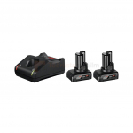 Aku Bosch GBA 12V 2 x 6,0 Ah + GAL 12V-40 laadija