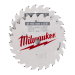 Milwaukee saeketas puidule 165 x 15,87 x 1,6 mm 24 hammast 2 tk