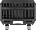 YATO l&ouml;&ouml;kpadrunite komplekt AS-DRIVE 1/2" (12,7 mm), 20-osaline
