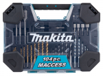 Makita tarvikute komplekt MACCESS kohvris, 104-osaline