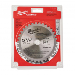 Saeketas metallile Milwaukee 150 x 20 mm, 34 hammast