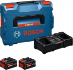 Bosch aku 2 x 8,0 Ah + EXAL 18V2-320 kiirlaadija