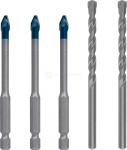 Puuride komplekt Bosch EXPERT HEX-9 HardCeramic 6 mm / CYL-3 6 mm, 5-osaline