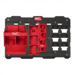 Paigaldusplaat Milwaukee PACKOUT&trade; XL + M12 ja M18 akude hoidik + trellide hoidik
