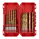 Milwaukee metallipuuride komplekt Shockwave HSS-G Tin, Hex, 2-10 mm, 19-osaline