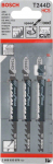 Tikksaetera Bosch Speed for Wood T 244 D - 3 tk