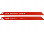 YATO otssaetera 225 mm 24 TPI BiMetal, puit/metall - 2 tk