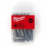 Milwaukee otsak PZ, pikkus 25mm - 25tk - PZ2, 4932399590