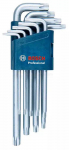 Bosch Torx v&otilde;tmete komplekt TX10-TX50 9-osaline