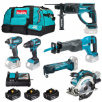 Makita combokit DLX6135TX1