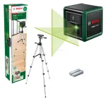 Bosch ristjoonlaser Quigo Green Set, 0603663C04