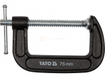 YATO pitskruvi, C-t&uuml;&uuml;pi - 75 mm / 280 kg