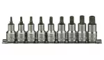 Teng Tools padrunotsakute komplekt TX20-TX60 1/2" 9-osaline, 38190054