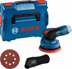 Akuekstsentriklihvija Bosch GEX 12V-125 + L-Boxx - ilma aku ja laadijata