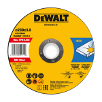 Dewalt 230 x 3 x 22 mm INOX l&otilde;ikeketas T27 (10 tk), DWA4525SIA-AE